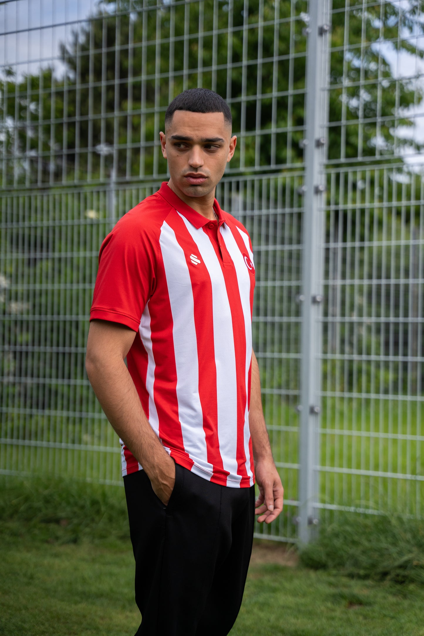 Türkei Trikot - Weiß/Rot
