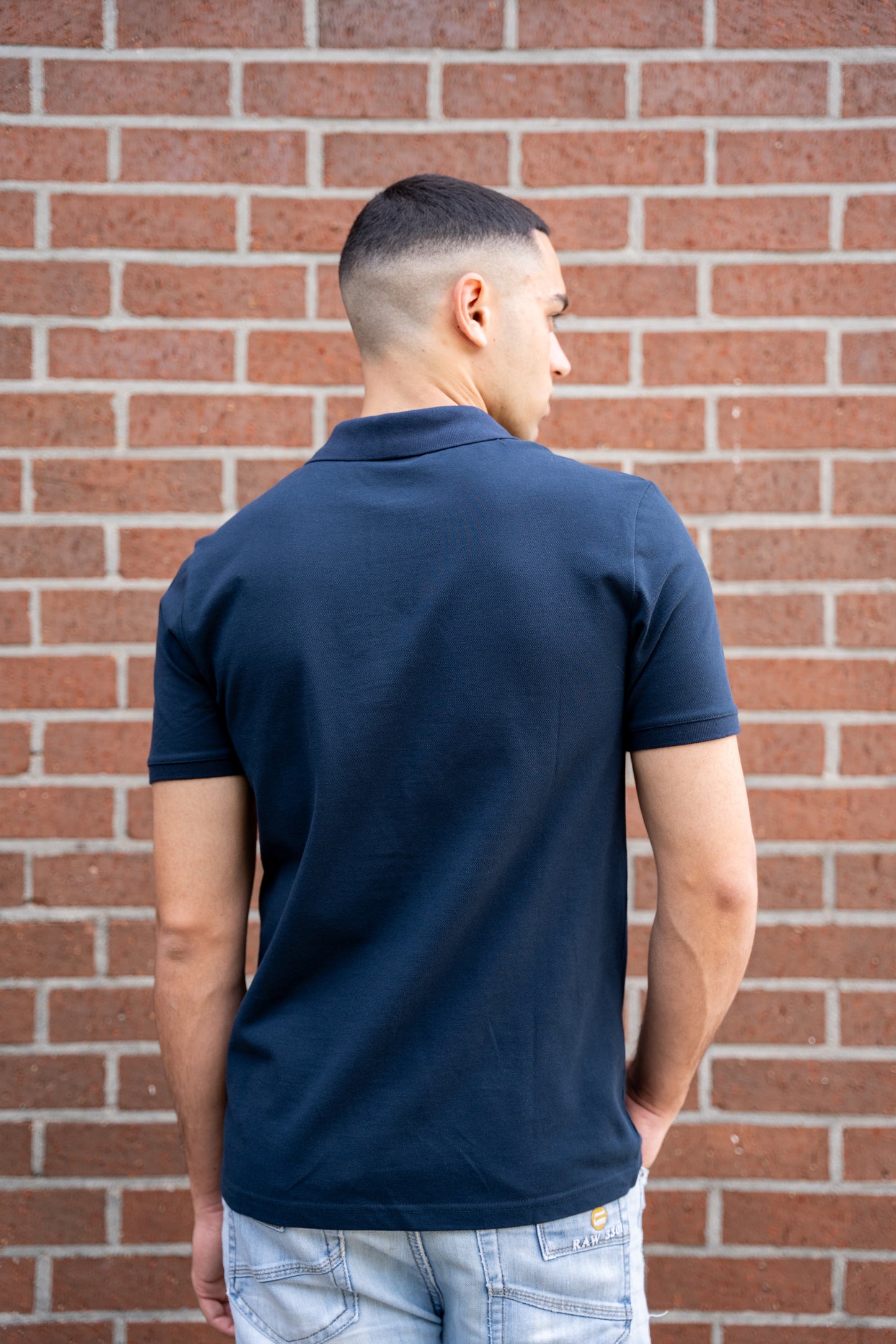 EQQEN Herren Poloshirt Blau